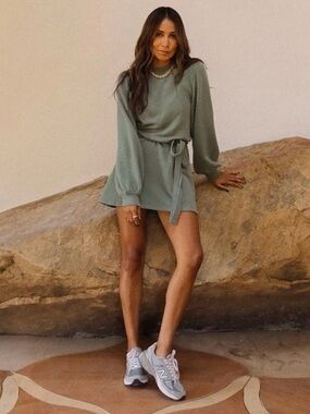 Sincerely Jules for Bandier The Dahlia Sweatshirt